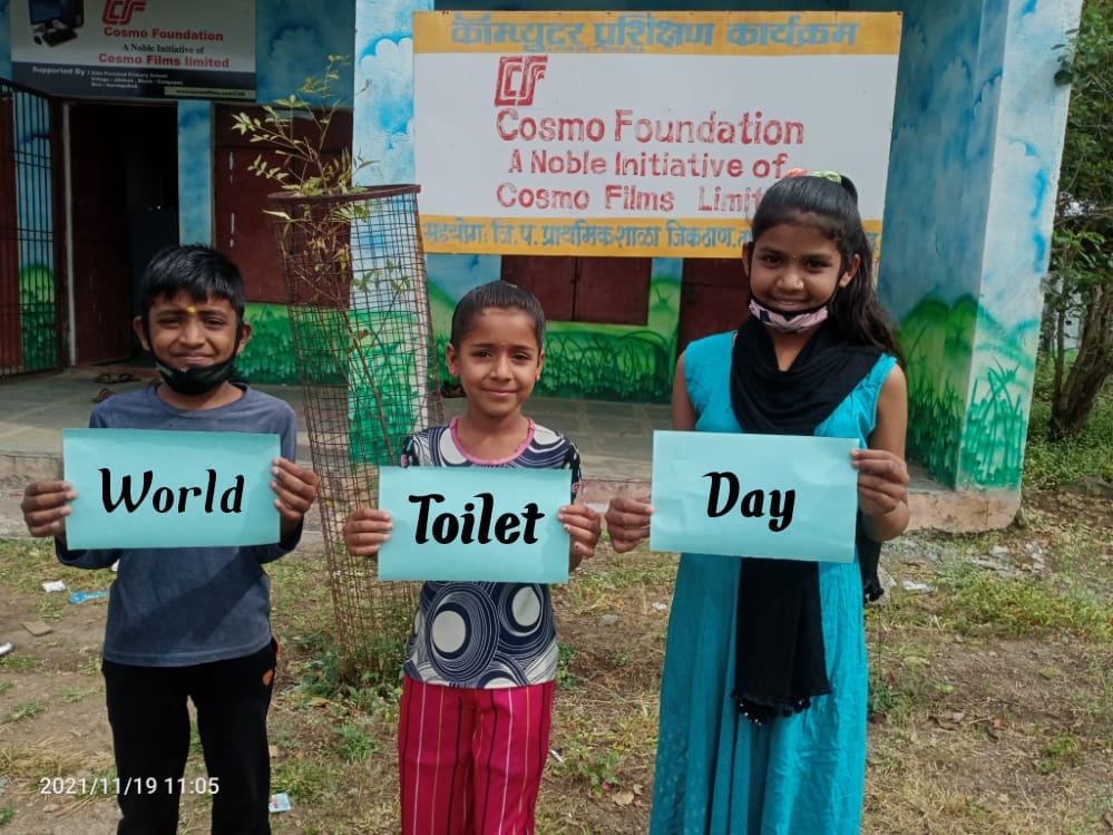 World Toilet Day celebrated by Cosmo Foundation