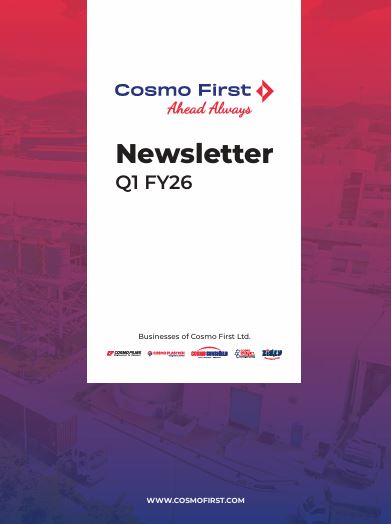 Cosmo First Newsletter Q1 FY26