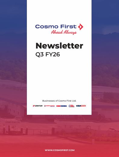 Cosmo First Newsletter Q3 FY26